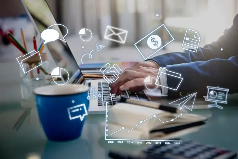 An image representing the process of Content Management System (CMS) website development, emphasizing the ability to easily manage and update website content.
                                                                